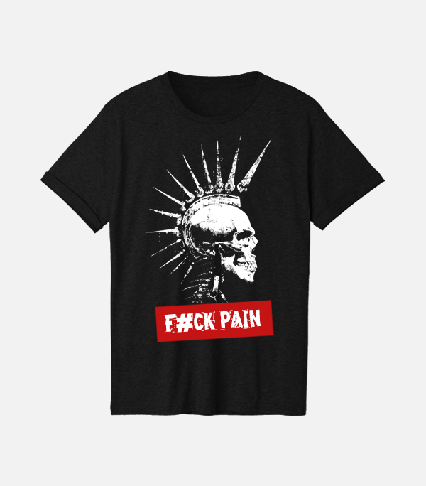 Shirt – F#CK Pain Skull